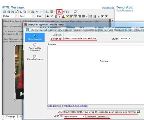 Comment vendre ses produits via Aweber– Partie 2 video avec aweber