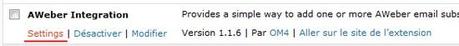 Comment vendre ses produits via Aweber– Partie 2 wordpress aweber