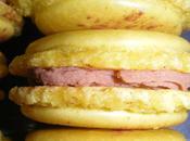 Macarons ganache montée chocolat lavande