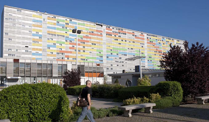 La Barre 220 du quartier de La Duchère à Lyon