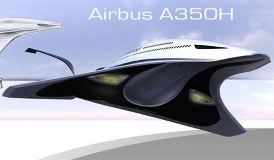 A350h 4 A350H un concept davion futuriste plus durable !?