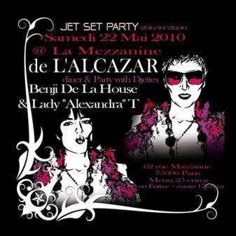 Samedi 22 mai 2010 – Benji de la House et  Lady Alexandra T à la Mezzanine de l’Alcazar