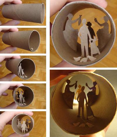 Idées créatives avec papier toilette