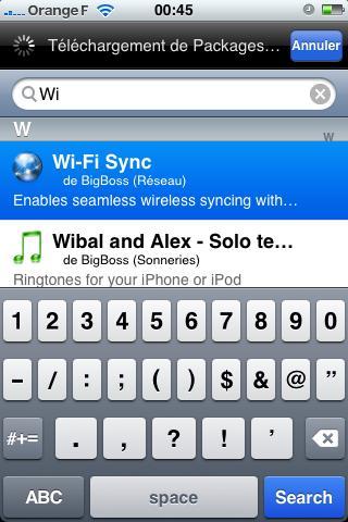 Apple désapprouve l’application Wi-fi sync app