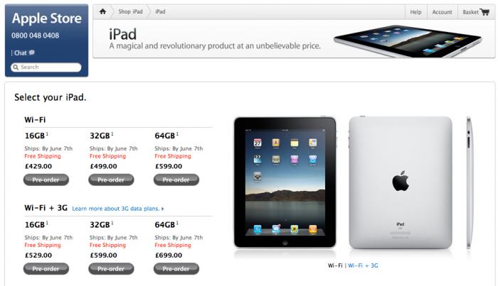 Le stock d’iPad s’amenuise aux US et en Angleterre