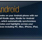 Amazon Kindle pour Android disponible dés cet été