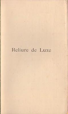 Collection Guillaume. Reliures de luxe. 1894