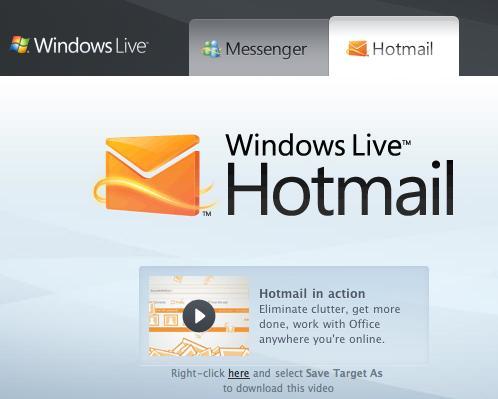 Windows Live Hotmail Wave 4 en force...