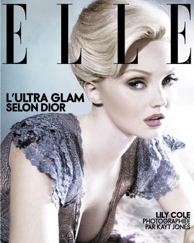 ♠ Lily Cole aime le cinéma pour le magazine Elle France ♠