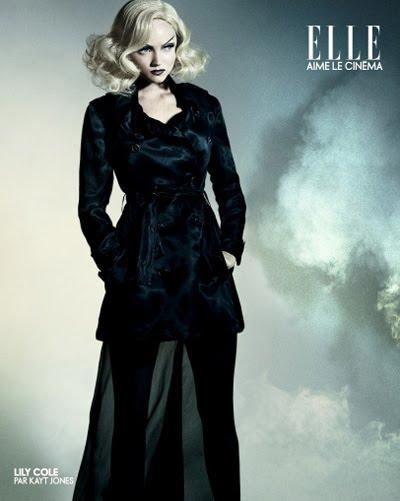 ♠ Lily Cole aime le cinéma pour le magazine Elle France ♠