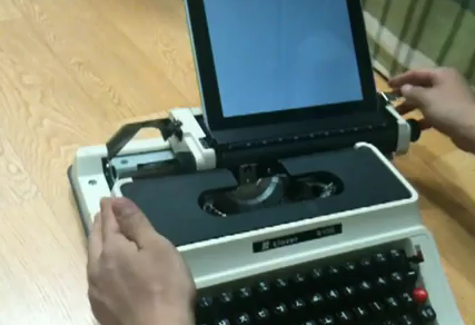 L’iPad est la machine à écrire du XXIème siècle