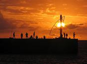 L'IMAGE JOUR: Coucher Soleil Saint Gilles Bains
