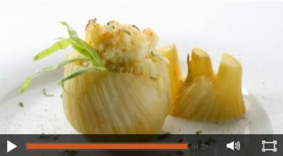 Fenouil farci aux coquilles saint jacques