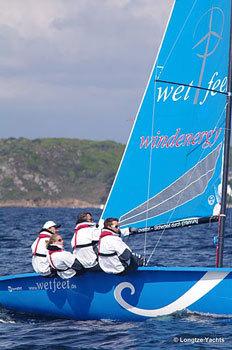 VOILE: L’allemand Eckhard Kaller, sacré champion de France à Lanvéoc-Poulmic