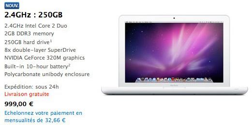 Les nouveaux MacBook sont disponibles sur l’Apple Store