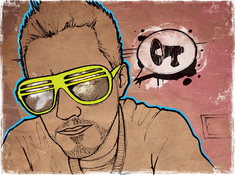 Elektro Funk Glasses