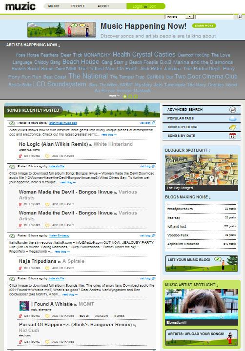 MUSIC.COM : LE SON DES BLOGGEURS