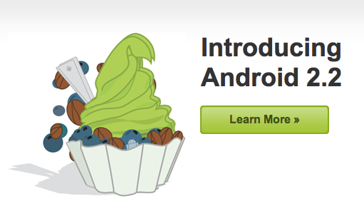 android 2 2 Android 2.2 Froyo, les nouveautés [#io2010]