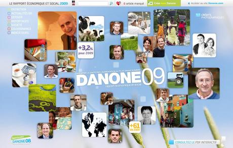 Rapports annuels interactifs pour L’Oréal & Danone