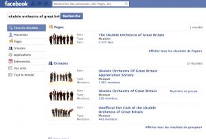 Le Ukulele Orchestra of GB sur Facebook