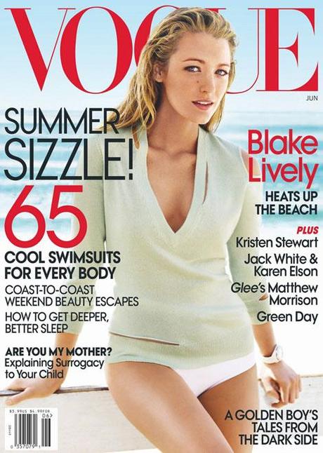 [couv] Blake Lively pour Vogue (juin 2010)