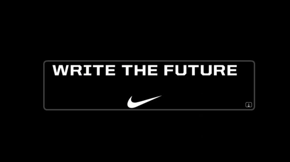 Write the future by Nike