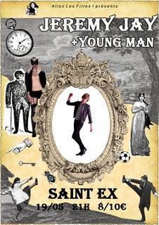 Compte-rendu du concert de Jeremy Jay le 19/05 au Saint-Ex (Bordeaux)