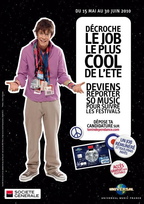 Reporter So Music ... découvrez le Job le plus cool de lété