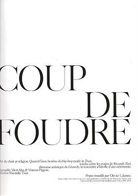 Ciara dans le Vogue français juin/juillet 2010