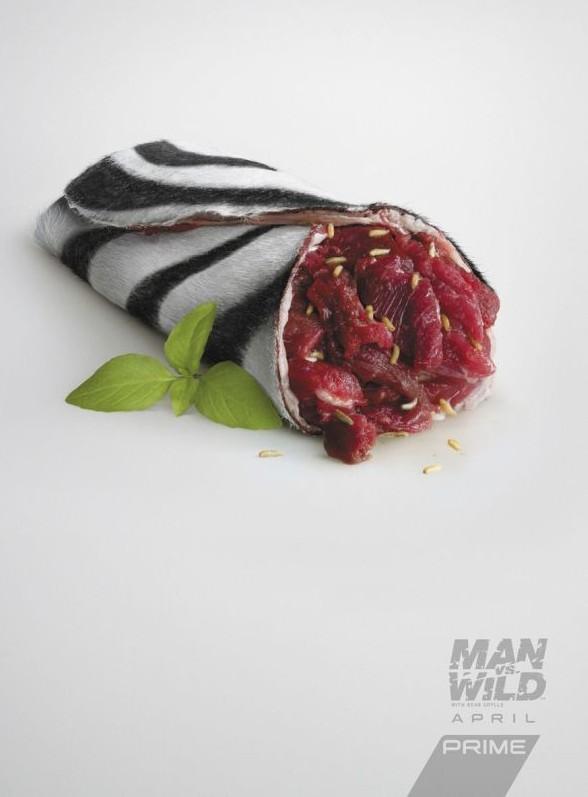 la pub du jour discovery channel man versus wild