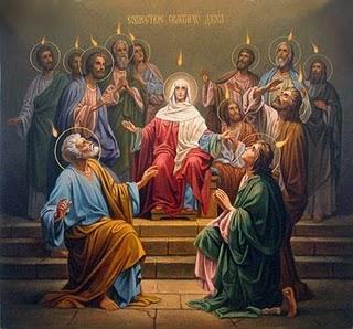 23 mai / 1 mai : Jour de la Sainte Trinité. Pentecôte