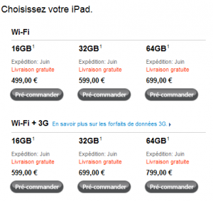 L’iPad désormais pour juin sans plus de précisions