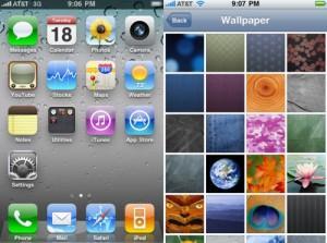iPhone OS : menus changements au sein de la bêta 4