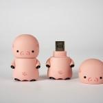 Pen drive Pig 150x150 Le meilleur des clefs USB : design et insolites