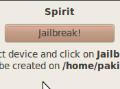 version Linux logiciel jailbreak Spirit Comex simplifiée