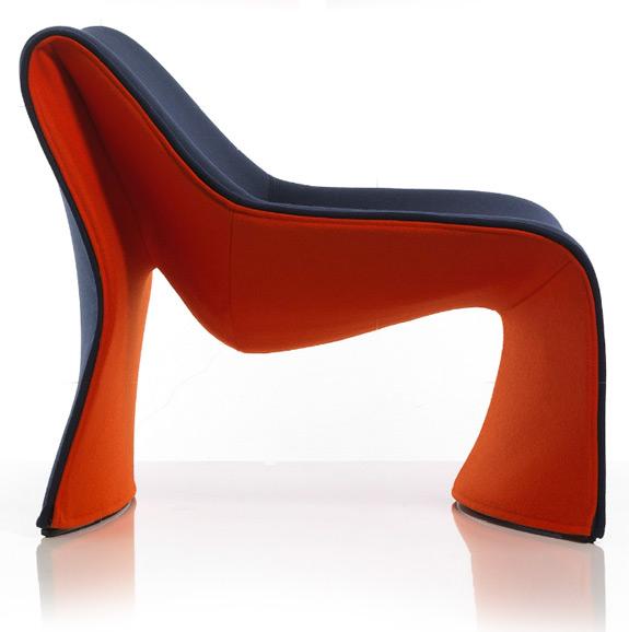 Cloth Lounge chair - Jehs+Laub - Cassina