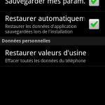 Android 2.2 Froyo, impressions et visuels