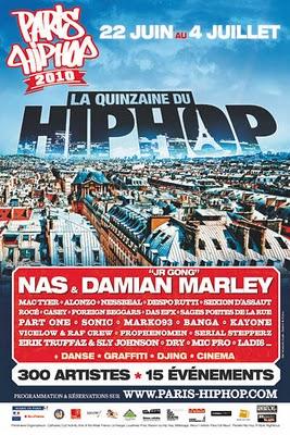 Paris hip hop 22 juin-4 juill