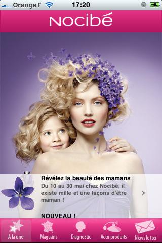 [News : Apps] Nocibé, l’apps !