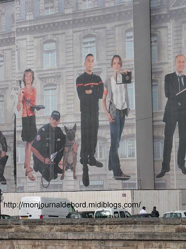 bâche Préfecture de Police 5