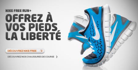 La liberté Nike+