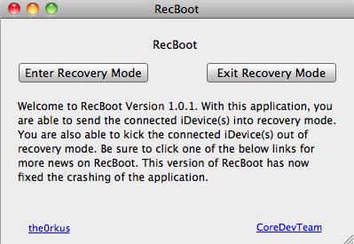 RecBot – Le Recovery Mode façon one-click!
