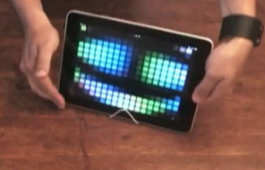 Un support iPad fabriqué en 30 secondes…