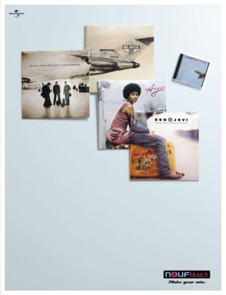 La pub du jour : Un mix de photos pour un mix musical [Neuf]