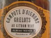 Compote d’oignons grelots citron vert Albert Ménès