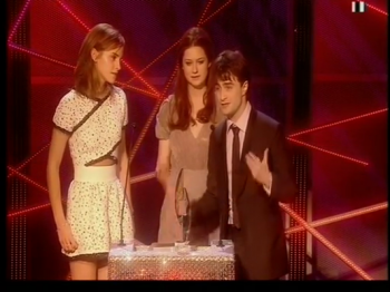National Movie Awards 2010: Emma Watson, Daniel Radcliffe et Bonnie Wrigth National Movie Awards 2010: Emma Watson, Daniel Radcliffe et Bonnie Wrigth