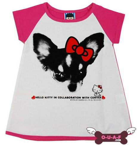 Un tshirt Hello Kitty avec un chihuahua !