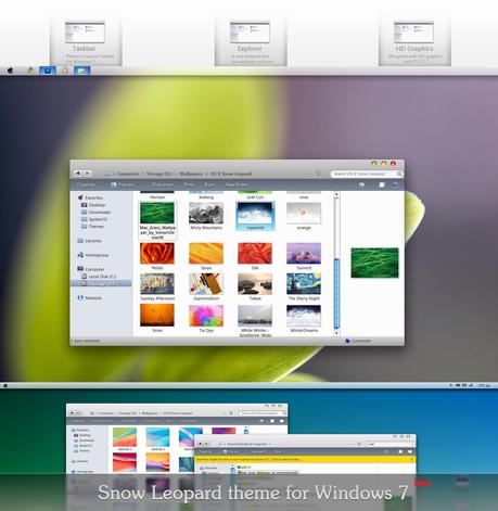 #57 Nouveau thème Apple pour Windows 7