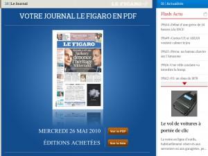 L’application Le Figaro disponible