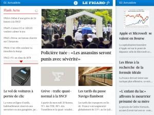 L’application Le Figaro disponible